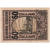 Austria, Oeblarn, 60 Heller, village, 1920, 1920-10-31, UNC(63), Mehl:FS 700IIa