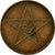 Monnaie, Maroc, Yusuf, 5 Mazunas, 1912, bi-Bariz, Paris, TTB, Bronze, KM:28.1