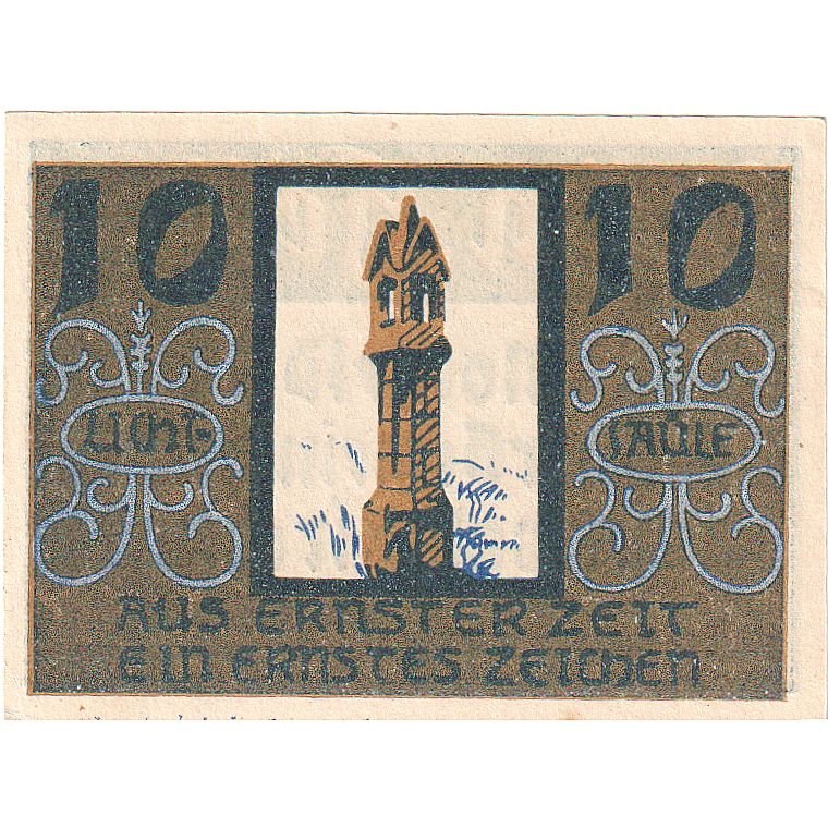 Austria, Niederwaldkirchen, 10 Heller, tour, 1920, 1920-11-30, SC, Mehl:FS 673a