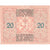 Autriche, Ried, 20 Heller, Monument, 1920, 1920-12-31, SPL, Mehl:FS 834IIa