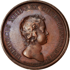 Francja, medal, Ludwik XIV, Condé s’empare d’Ypres, 1648, Miedź, Mauger