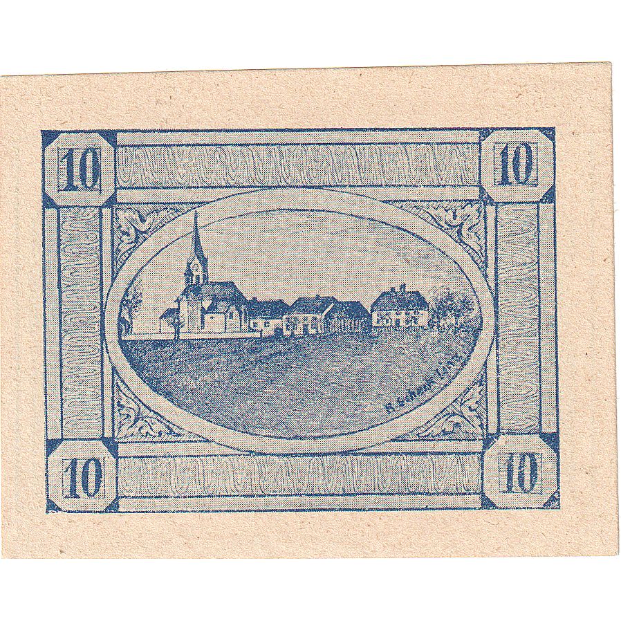 Autriche, Herzogsdorf, 10 Heller, village, 1920, 1920-12-31, SPL, Mehl:FS 373I