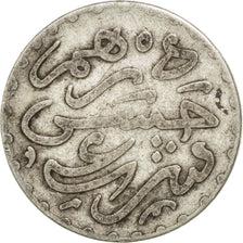 Marocco, Moulay al-Hasan I, Dirham, 1881, Paris, BB, Argento, KM:5, Lecompte:115