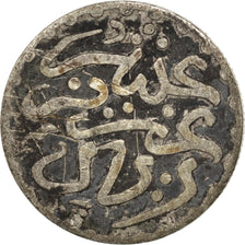 MOROCCO, 1/10 Rial, Dirham, 1902, bi-England, KM #19, VF(20-25), Silver, 16.5,..