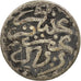 MOROCCO, 1/10 Rial, Dirham, 1902, bi-England, KM #19, VF(20-25), Silver, 16.5,..