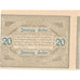 Austria, Gurten, 20 Heller, Blason, 1920, 1920-10-31, SC, Mehl:FS 312Ax