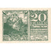 Austria, Hinterstoder, 20 Heller, montagne, 1920, 1920-12-31, SC, Mehl:FS 377a