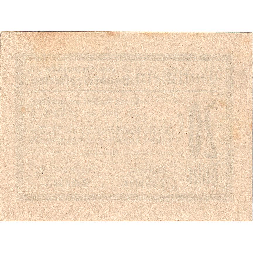 Autriche, Landfriedstetten, 20 Heller, texte 1, 1920-12-31, SUP, Mehl:FS 499Ib