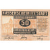 Autriche, Korneuburg, 50 Heller, château, 1920, 1920-12-31, SPL, Mehl:FS 466b