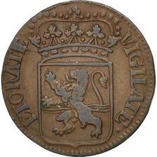 NETHERLANDS, Duit, 1741, KM #90, EF(40-45), Copper, 21.3, 3.12