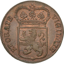 Paesi Bassi, OVERYSSEL, Duit, 1766, SPL-, Rame, KM:102