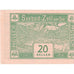 Autriche, Zell am See, 20 Heller, fleuve, 1920, 1920-08-31, SPL, Mehl:FS 1270I