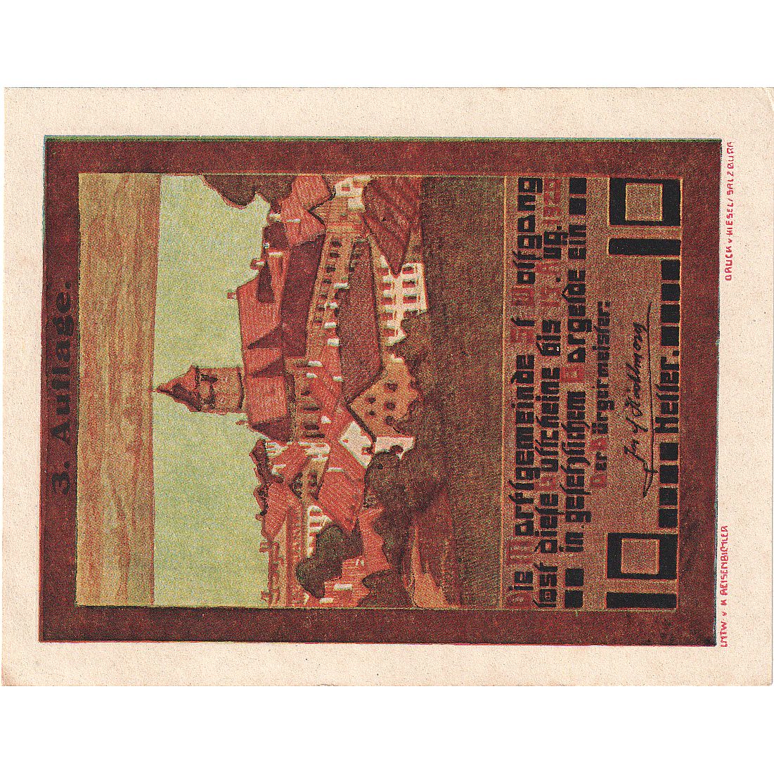 Autriche, St Wolfgang, 10 Heller, Eglise, 1920, 1920-08-15, SPL, Mehl:FS 947a