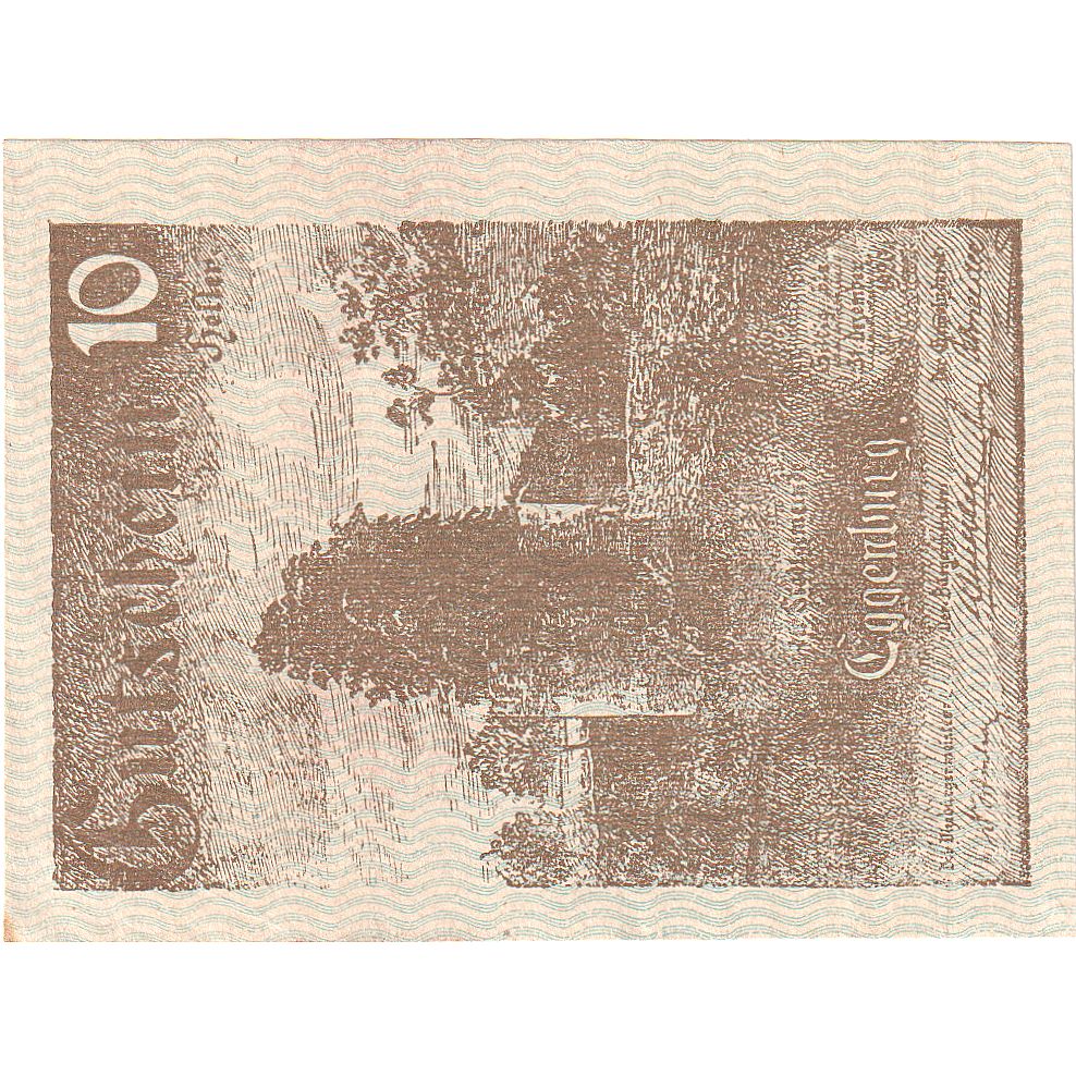 Austria, Eggenburg, 10 Heller, ruine, 1920, 1920-12-31, UNC(63), Mehl:FS 162c