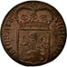 Coin, Netherlands, OVERYSSEL, Duit, 1766, AU(55-58), Copper, KM:102