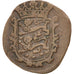 Paesi Bassi, FRIESLAND, Duit, 1681, MB, Rame, KM:61