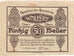 Oostenrijk, Wolfern, 50 Heller, Eglise, 1920, 1920-10-31, TTB, Mehl:FS 1248