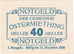 Autriche, Ostermiething, 40 Heller, Texte, 1920, 1920-12-31, SPL, Mehl:FS 713IVa