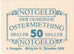Autriche, Ostermiething, 50 Heller, Texte, 1920, 1920-12-31, SPL, Mehl:FS 713IVa