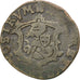 Paesi Bassi, ZWOLLE, Duit, 1618, MB, Rame, KM:21
