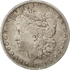 UNITED STATES, Morgan Dollar, Dollar, 1879, U.S. Mint, KM #110, EF(40-45),...