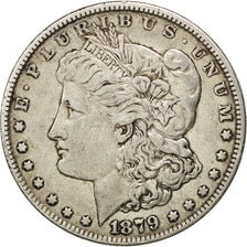 UNITED STATES, Morgan Dollar, Dollar, 1879, U.S. Mint, KM #110, EF(40-45),...