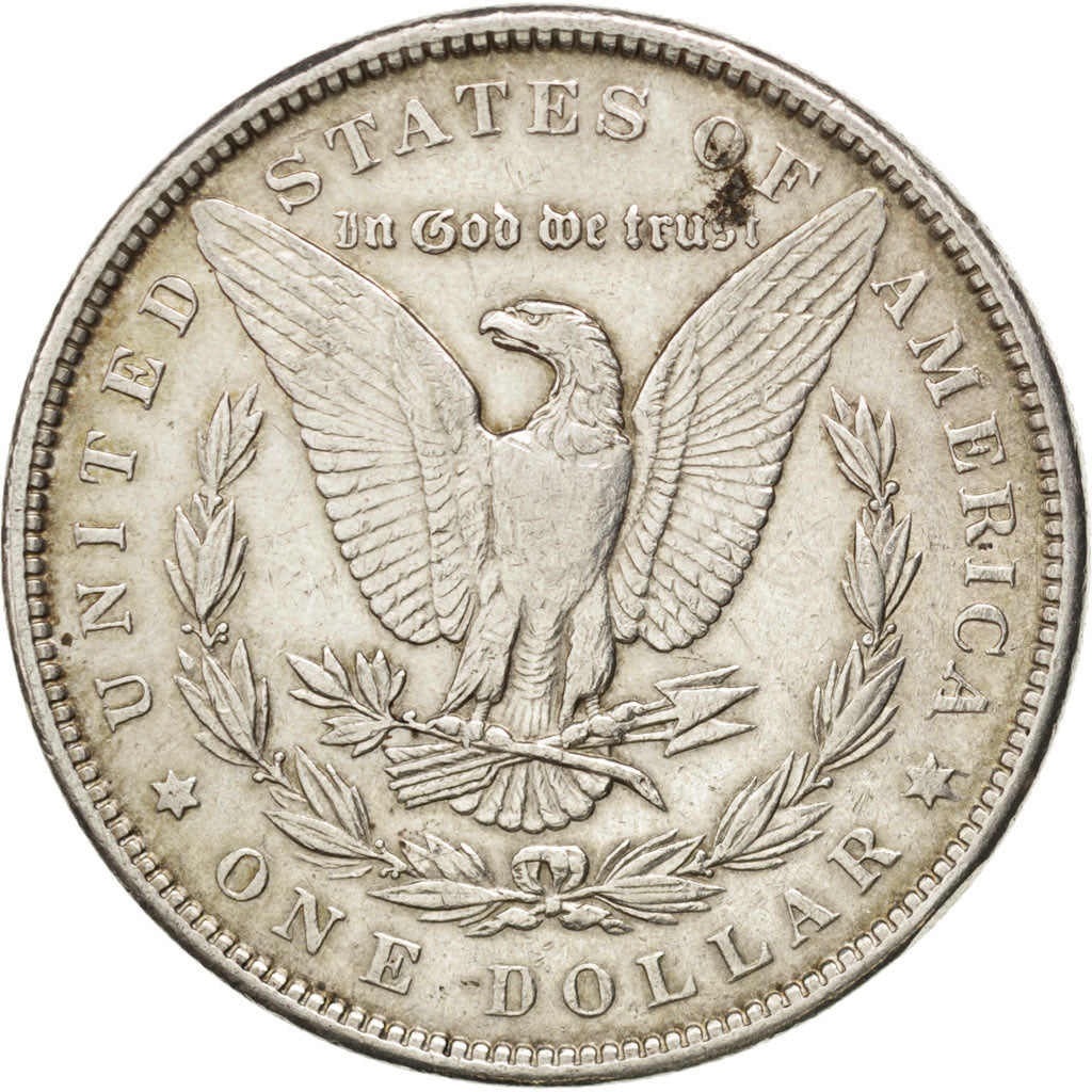 UNITED STATES, Morgan Dollar, Dollar, 1889, U.S. Mint, KM #110, EF(40-45),...
