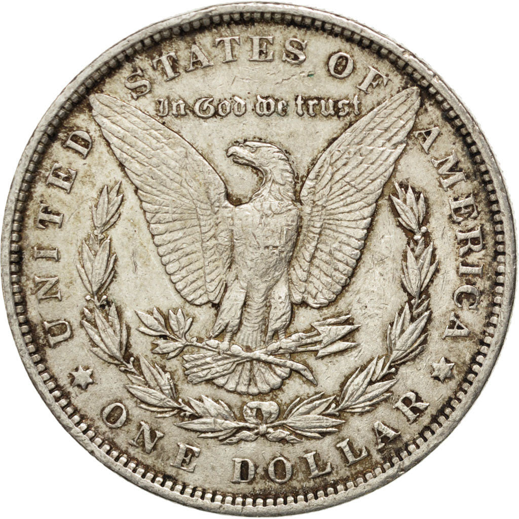 UNITED STATES, Morgan Dollar, Dollar, 1896, U.S. Mint, KM #110, EF(40-45),...