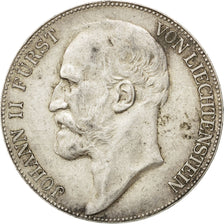 Moneda, Liechtenstein, Prince John II, 5 Kronen, 1904, EBC, Plata, KM:4