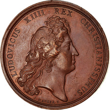 Francia, medalla, Louis XIV, Rétablissement de la Marine, History, 1670