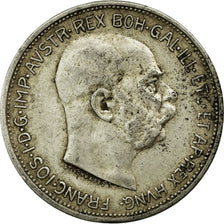 Coin, Austria, Franz Joseph I, 2 Corona, 1912, EF(40-45), Silver, KM:2821