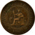 Moneta, Indocina francese, Cent, 1887, Paris, BB, Bronzo, KM:1, Lecompte:39