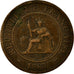 Monnaie, Indochine Française, Cent, 1887, Paris, TTB, Bronze, KM:1, Lecompte:39