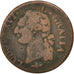 FRANCE, Sol ou sou, Sol, 1791, Lyon, KM #578.5, F(12-15), Copper, Gadoury #350,.