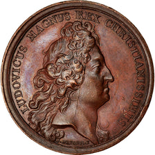 France, Medal, Louis XIV, Prise de Rosas, History, 1693, Mauger, Restrike