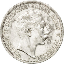 German States, 2 Mark, 1907, Berlin, KM #522, EF(40-45), Silver, 28, 11.05