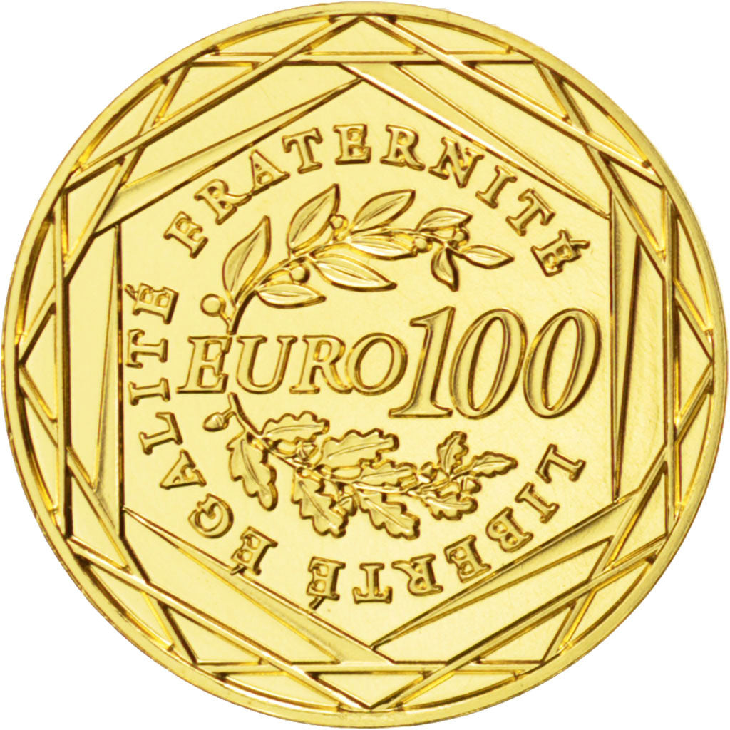 FRANCE, 100 Euro, 2008, Paris, KM #1536, MS(65-70), Gold, 15, Gadoury #3, 3.10