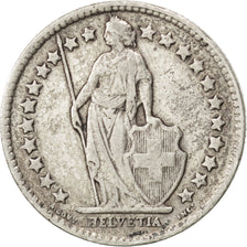 Coin, Switzerland, 1/2 Franc, 1932, Bern, EF(40-45), Silver, KM:23