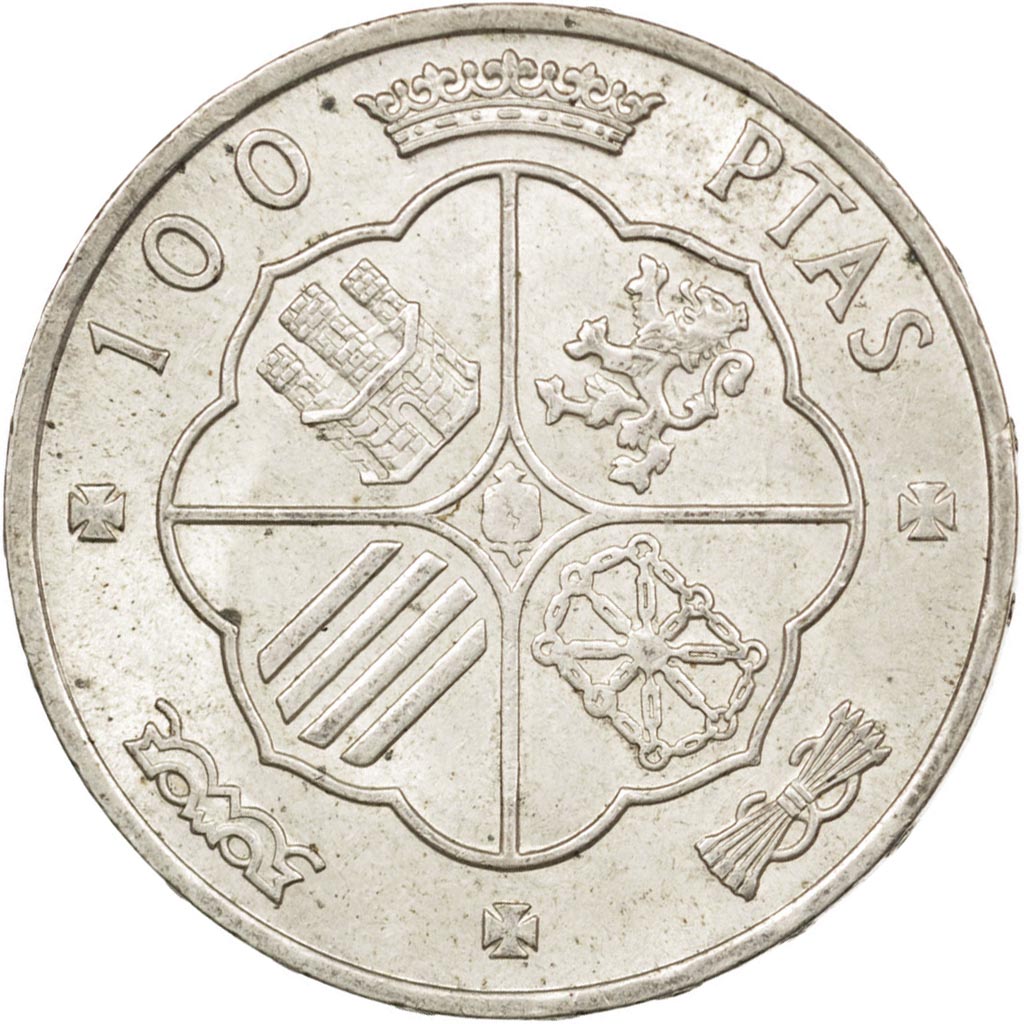 Espagne, Francisco Franco, 100 Pesetas 1966 (66), KM 797