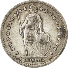 Svizzera, Franc, 1908, Bern, BB, Argento, KM:24