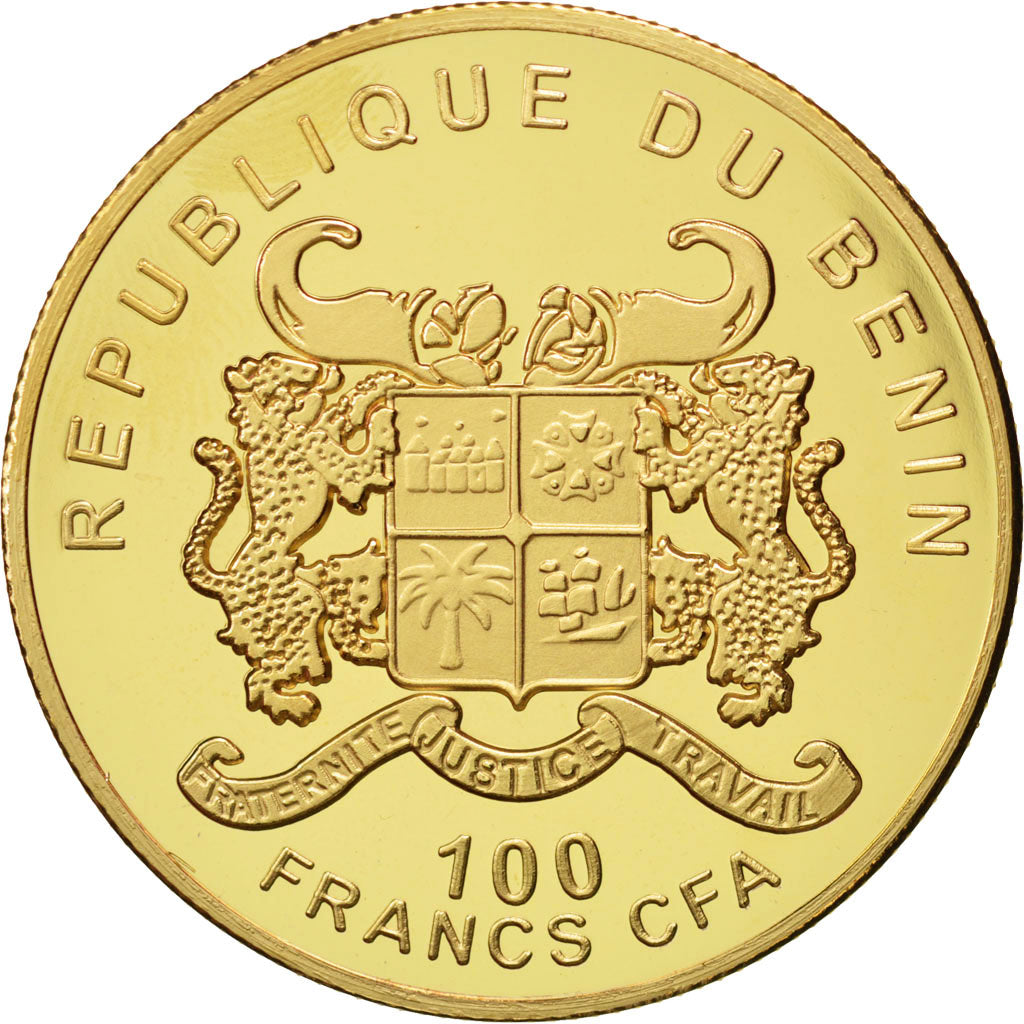 Benin, 100 Francs, 2011, MS(63), 30.11