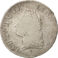 FRANCE, Écu de Béarn à la vieille tête, ECU, 1774, Pau, KM #555, VG(8-10), Silve
