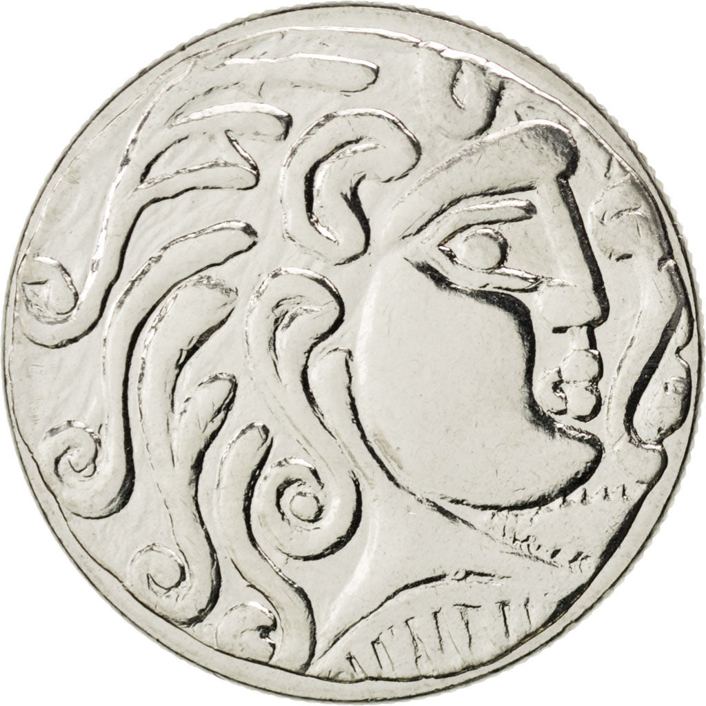 FRANCE, Statère des Parisii, 5 Francs, 2000, Paris, KM #1222, MS(63), C...