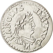 FRANCE, Denier de Charlemagne, 5 Francs, 2000, Paris, KM #1223, MS(63),...