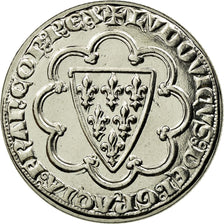 Coin, France, Écu de Saint Louis, 5 Francs, 2000, MS(63), Copper-Nickel Plated