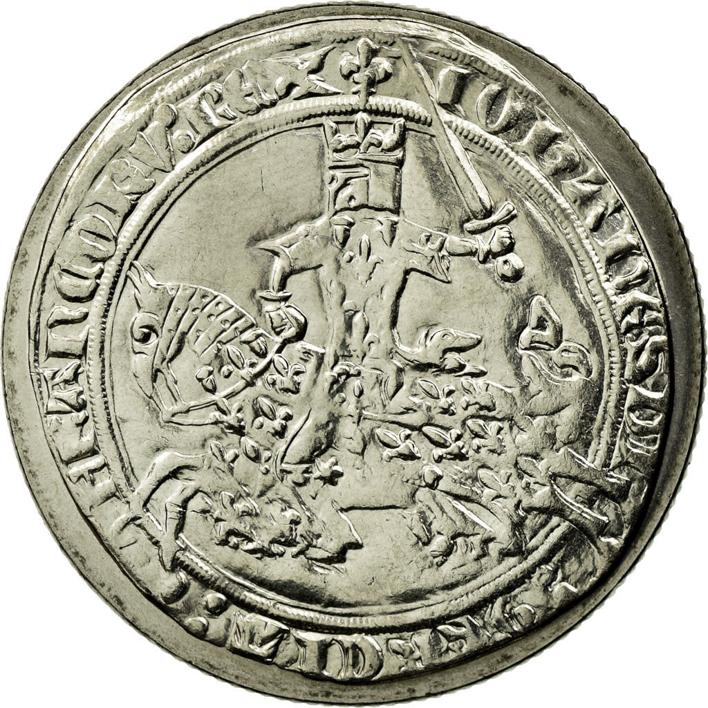Coin, France, Franc à cheval, 5 Francs, 2000, MS(63), Copper-Nickel Plated
