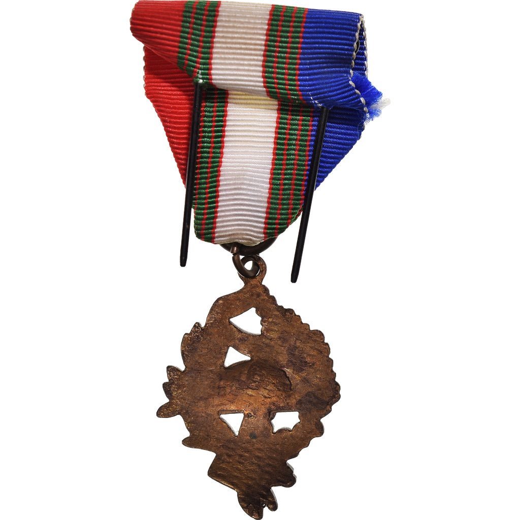 France, Union Nationale des Combattants, Medal, Excellent Quality, Bronze, 33
