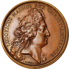 France, Medal, Louis XIV, Combat d'Eckeren, History, 1703, Mauger, Restrike