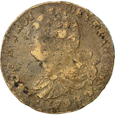 FRANCE, 2 sols françois, 2 Sols, 1793, Lille, KM #603.16, VF(20-25), Bronze, G..