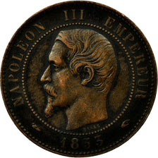 Coin, France, Napoleon III, Napoléon III, 10 Centimes, 1853, Paris, AU(55-58)